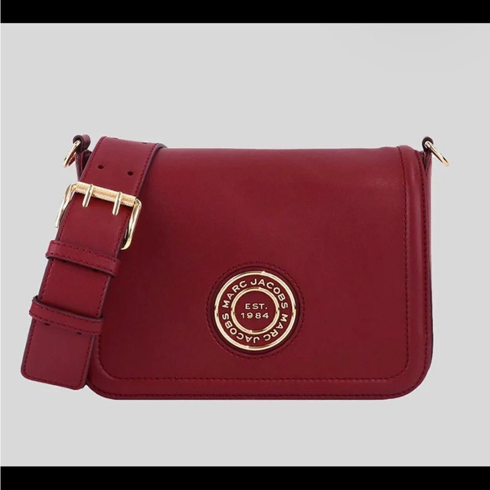 Marc Jacobs Women's Full Flap Logo Shoulder Bag